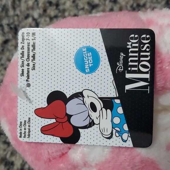 🥳 HP 🥳 🆕️ Disney Minnie Mouse Snuggle Toes - Picture 2 of 2